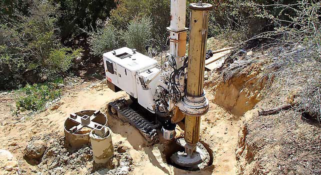Caisson Drilling, Foundation Support, Construction Engineering, California Engineering Services, Reinforced Concrete, Steel Structures, Coastal Engineering, Turn-Key Solutions
