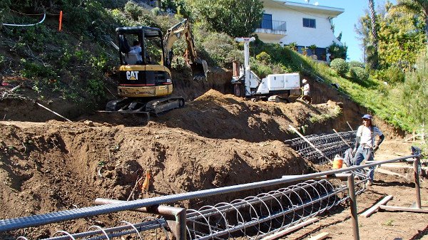 Caisson Construction Drilling Contractor California, Shoring Contractor, Earth Shoring, California Construction, Coastal Engineering, Excavation Safety